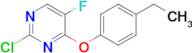 2-Chloro-4-(4-ethylphenoxy)-5-fluoropyrimidine