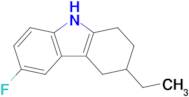 3-Ethyl-6-fluoro-2,3,4,9-tetrahydro-1h-carbazole