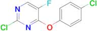 2-Chloro-4-(4-chlorophenoxy)-5-fluoropyrimidine