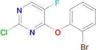 4-(2-Bromophenoxy)-2-chloro-5-fluoropyrimidine