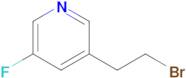 3-(2-Bromoethyl)-5-fluoropyridine