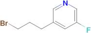 3-(3-Bromopropyl)-5-fluoropyridine