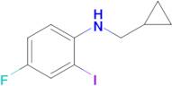 n-(Cyclopropylmethyl)-4-fluoro-2-iodoaniline