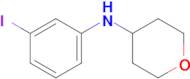 n-(3-Iodophenyl)tetrahydro-2h-pyran-4-amine