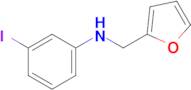 n-(Furan-2-ylmethyl)-3-iodoaniline