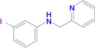 3-Iodo-N-(pyridin-2-ylmethyl)aniline