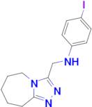 4-Iodo-N-((6,7,8,9-tetrahydro-5h-[1,2,4]triazolo[4,3-a]azepin-3-yl)methyl)aniline