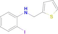 2-Iodo-N-(thiophen-2-ylmethyl)aniline