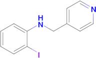 2-Iodo-N-(pyridin-4-ylmethyl)aniline