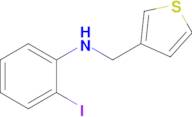 2-Iodo-N-(thiophen-3-ylmethyl)aniline