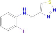 n-((1,2,3-Thiadiazol-4-yl)methyl)-2-iodoaniline