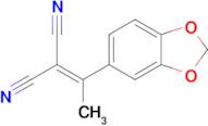 2-(1-(Benzo[d][1,3]dioxol-5-yl)ethylidene)malononitrile