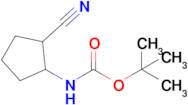 Tert-butyl (2-cyanocyclopentyl)carbamate