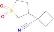 1-(1,1-Dioxidotetrahydrothiophen-3-yl)cyclobutane-1-carbonitrile
