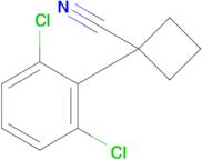 1-(2,6-Dichlorophenyl)cyclobutane-1-carbonitrile