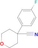 4-(4-Fluorophenyl)tetrahydro-2h-pyran-4-carbonitrile