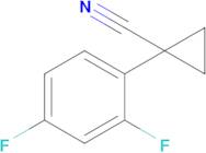 1-(2,4-Difluorophenyl)cyclopropane-1-carbonitrile