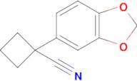 1-(Benzo[d][1,3]dioxol-5-yl)cyclobutane-1-carbonitrile