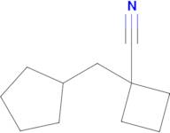 1-(Cyclopentylmethyl)cyclobutane-1-carbonitrile