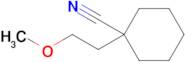 1-(2-Methoxyethyl)cyclohexane-1-carbonitrile