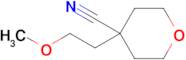 4-(2-Methoxyethyl)tetrahydro-2h-pyran-4-carbonitrile