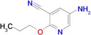 5-Amino-2-propoxynicotinonitrile