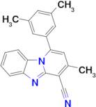 1-(3,5-Dimethylphenyl)-3-methylbenzo[4,5]imidazo[1,2-a]pyridine-4-carbonitrile