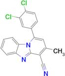 1-(3,4-Dichlorophenyl)-3-methylbenzo[4,5]imidazo[1,2-a]pyridine-4-carbonitrile