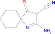 2-amino-4-oxo-1-azaspiro[4.5]dec-1-ene-3-carbonitrile