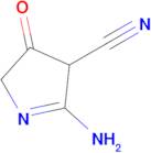 5-amino-3-oxo-3,4-dihydro-2H-pyrrole-4-carbonitrile