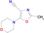 2-Methyl-5-morpholinooxazole-4-carbonitrile