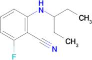 2-Fluoro-6-(pentan-3-ylamino)benzonitrile