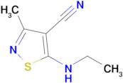 5-(Ethylamino)-3-methylisothiazole-4-carbonitrile