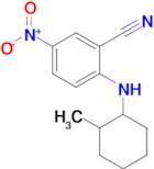 2-((2-Methylcyclohexyl)amino)-5-nitrobenzonitrile