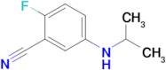 2-Fluoro-5-(isopropylamino)benzonitrile
