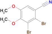 2,3-Dibromo-4,5-dimethoxybenzonitrile