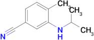 3-(Isopropylamino)-4-methylbenzonitrile