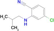 4-Chloro-2-(isobutylamino)benzonitrile