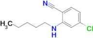 4-Chloro-2-(pentylamino)benzonitrile