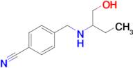 4-(((1-Hydroxybutan-2-yl)amino)methyl)benzonitrile