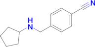 4-((Cyclopentylamino)methyl)benzonitrile