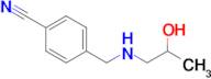 4-(((2-Hydroxypropyl)amino)methyl)benzonitrile