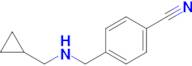 4-(((Cyclopropylmethyl)amino)methyl)benzonitrile