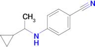 4-((1-Cyclopropylethyl)amino)benzonitrile