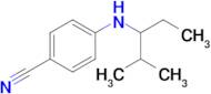 4-((2-Methylpentan-3-yl)amino)benzonitrile