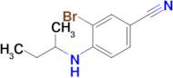 3-Bromo-4-(sec-butylamino)benzonitrile