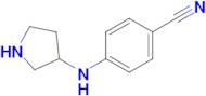 4-(Pyrrolidin-3-ylamino)benzonitrile