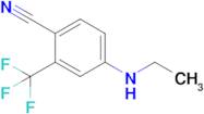 4-(Ethylamino)-2-(trifluoromethyl)benzonitrile