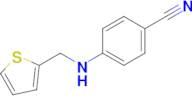 4-((Thiophen-2-ylmethyl)amino)benzonitrile