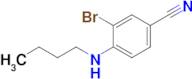 3-Bromo-4-(butylamino)benzonitrile